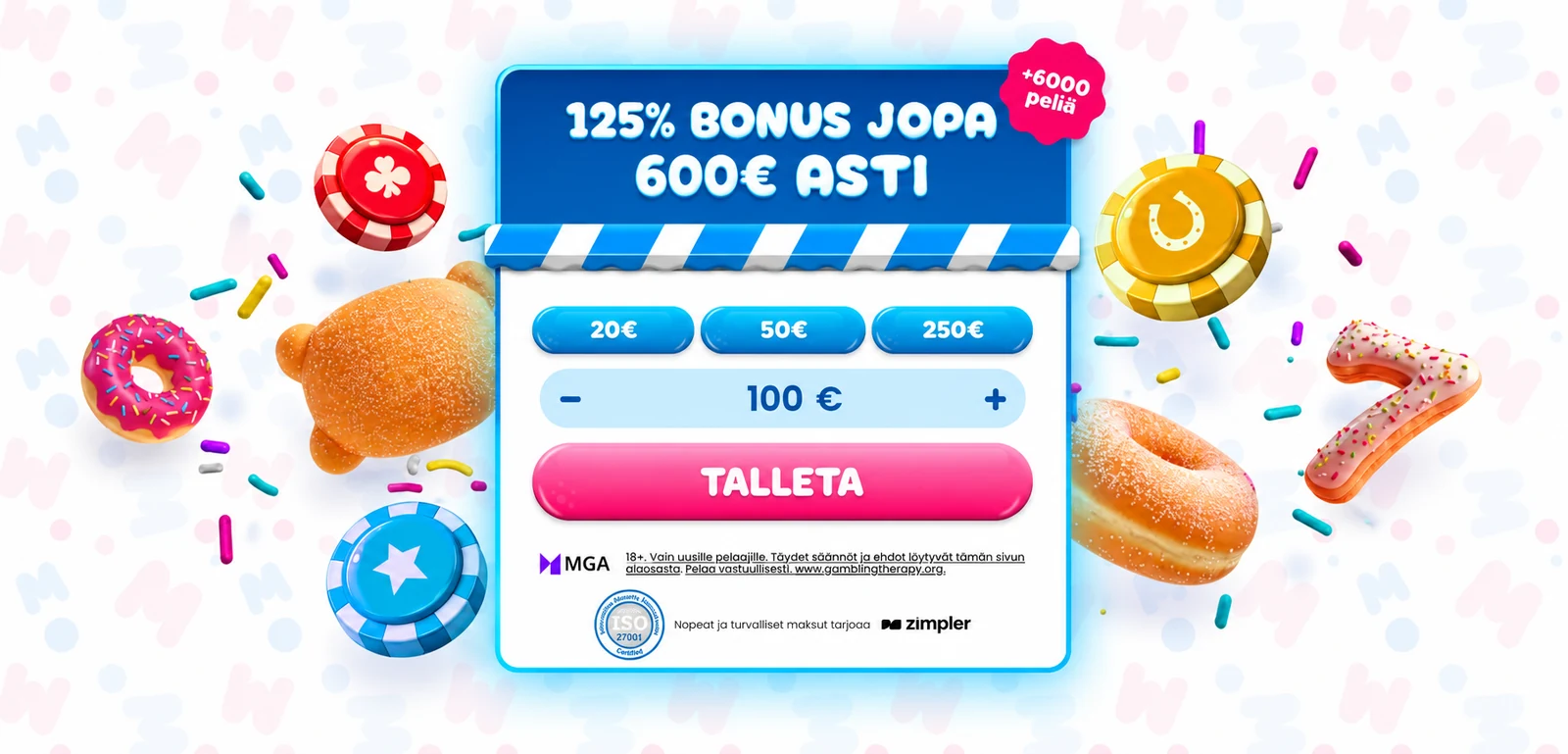 Munkki Casino Tervetuliaisbonus