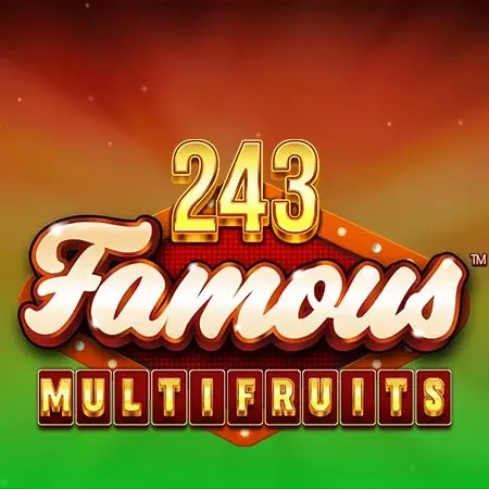 243 Famous Multifrüits kolikkopeli